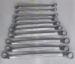 Deep 90° Offset Double Ended Ring Spanner Wess Germany